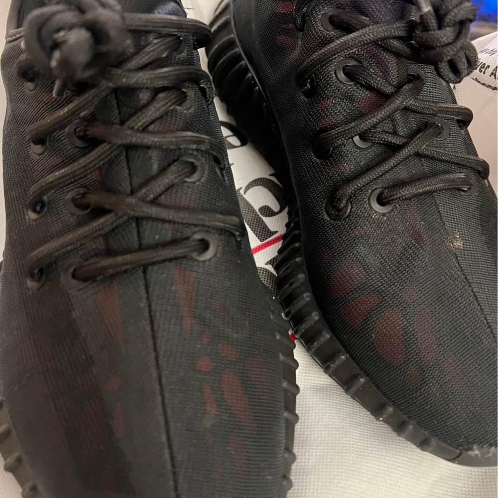 Black and Red Sneakers